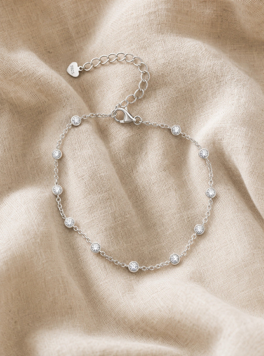 Daily Diamond Station Bracelet