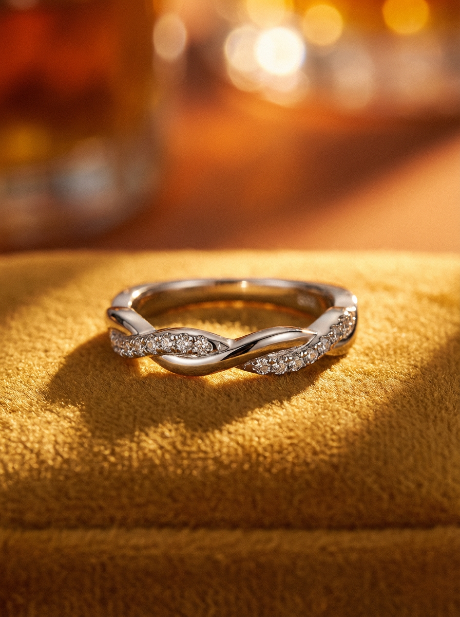 Radiant Diamond Statement Ring