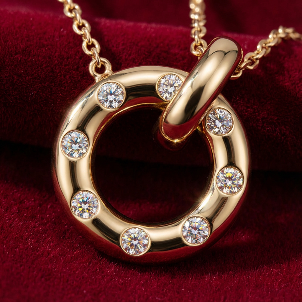 Elegant Diamond Y-Necklace