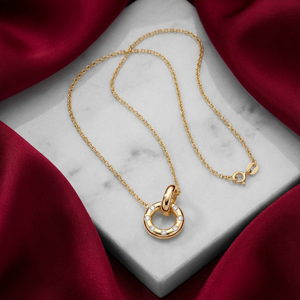 Elegant Diamond Y-Necklace