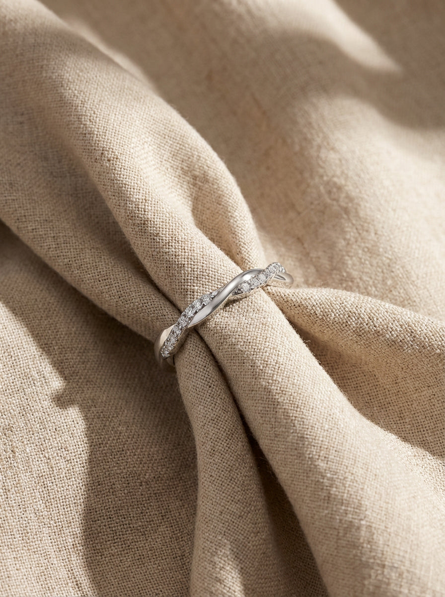 Radiant Diamond Statement Ring