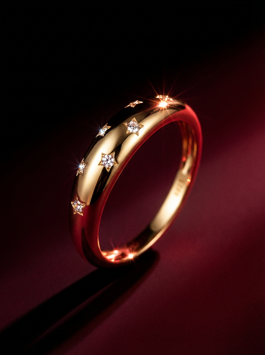 Bold Moissanite Cocktail Ring