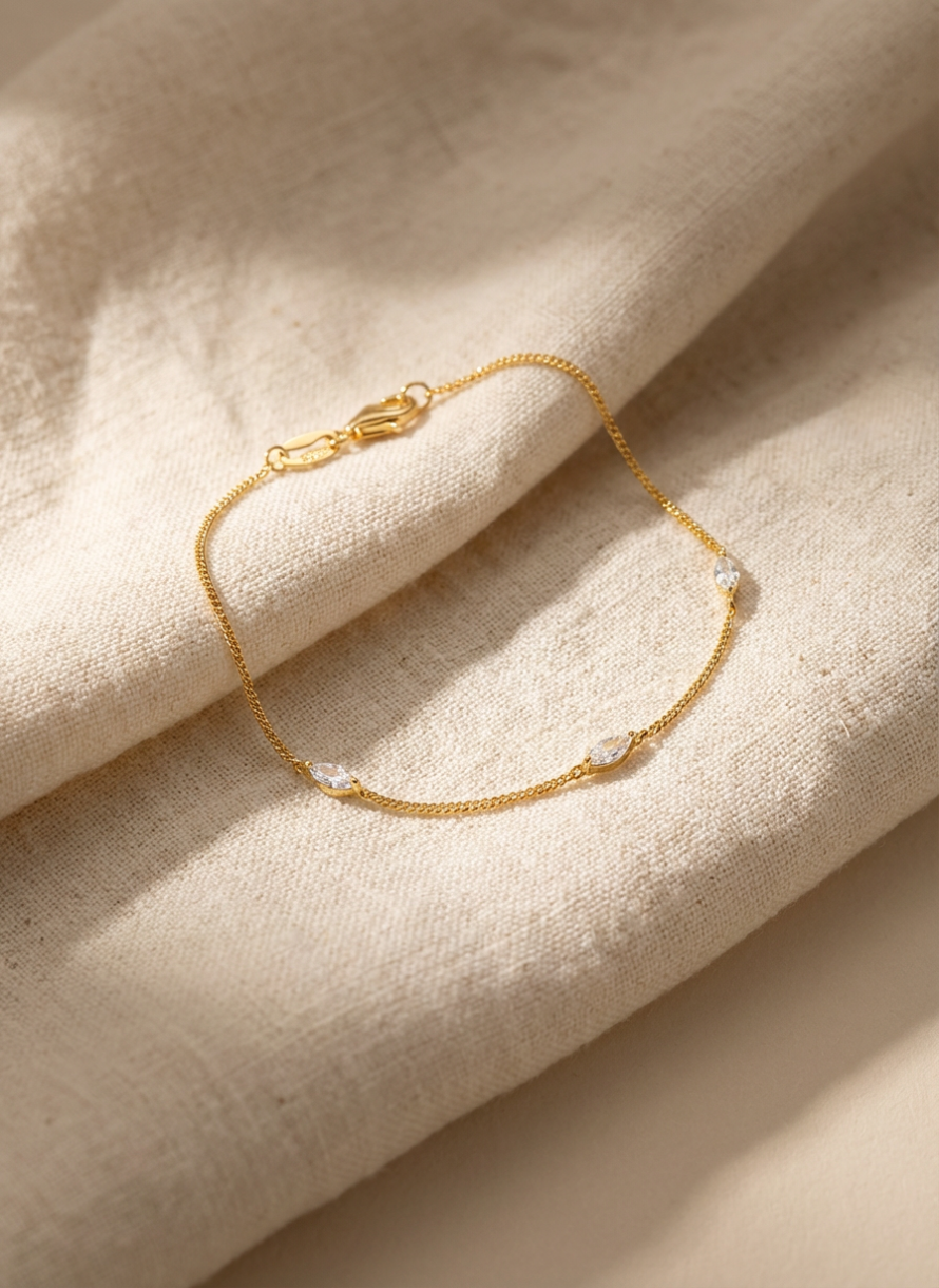 Essential Diamond Chain Bracelet