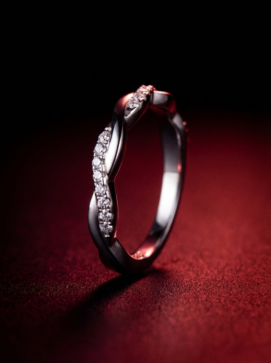 Radiant Diamond Statement Ring