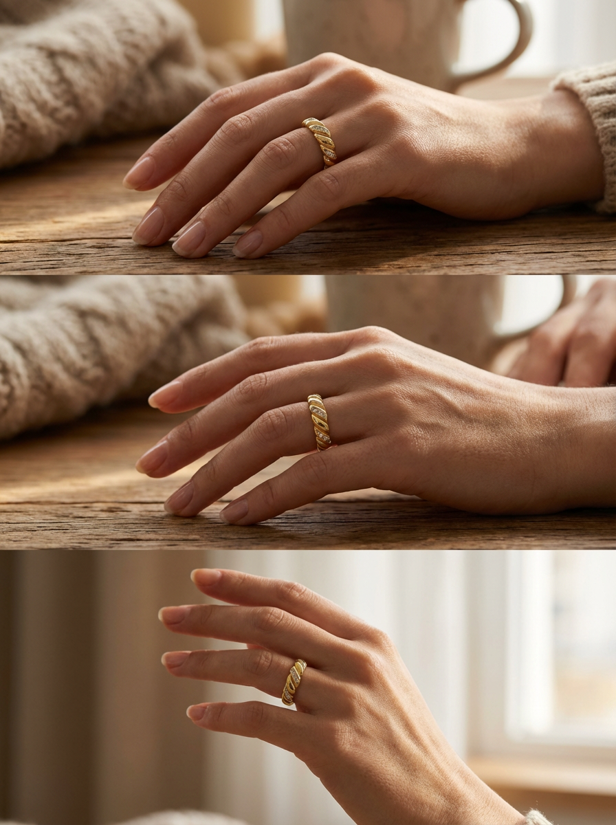 Daily Pave Stacker Ring