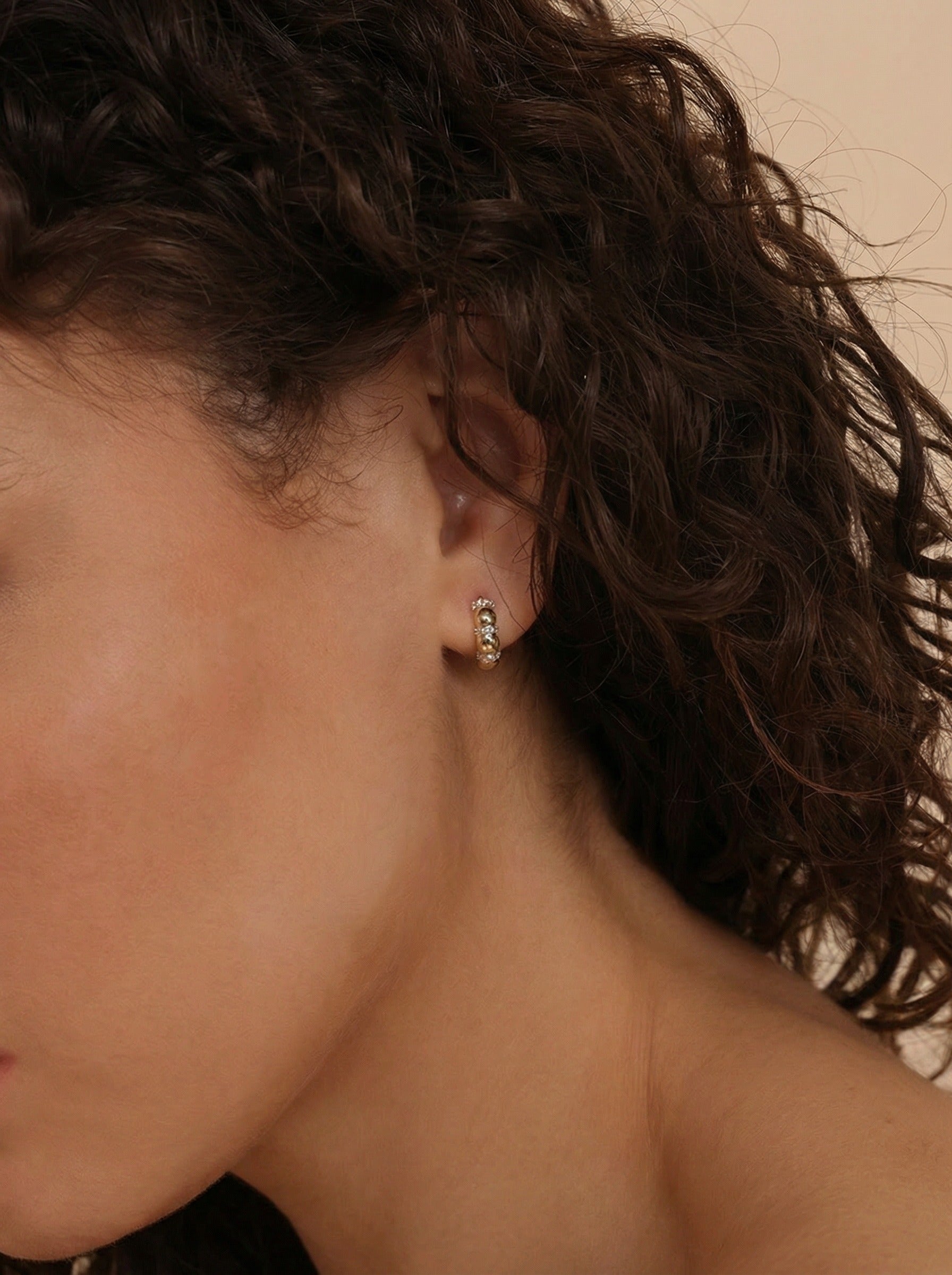 Petite Diamond Stud Earrings