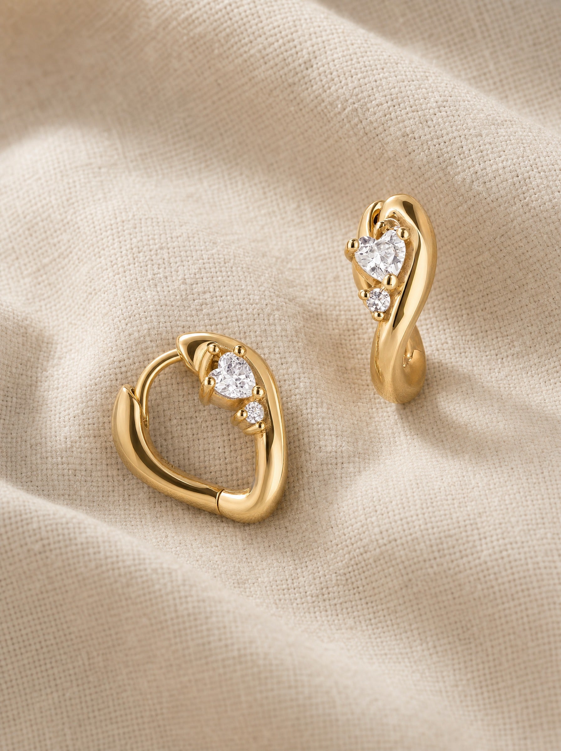 Artisan Diamond Drop Earrings