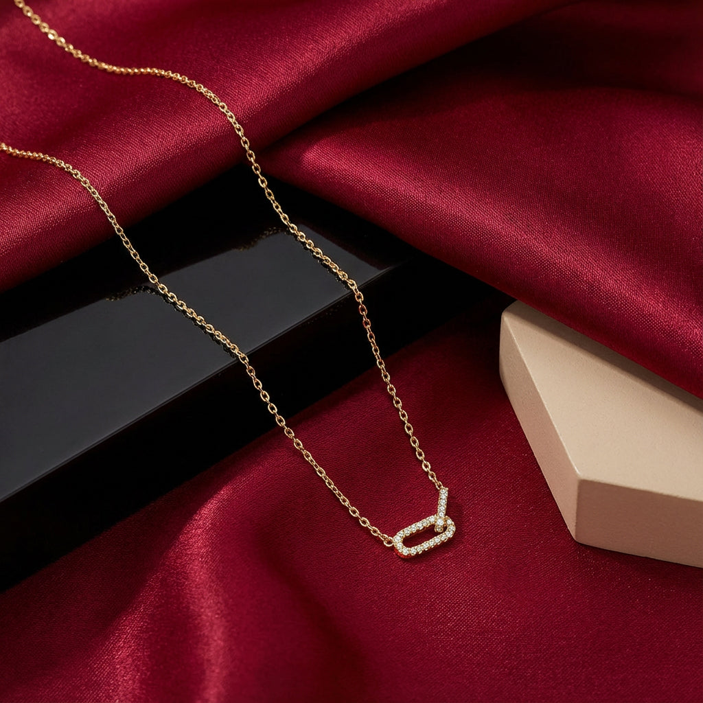 Celestial Pave Pendant Necklace