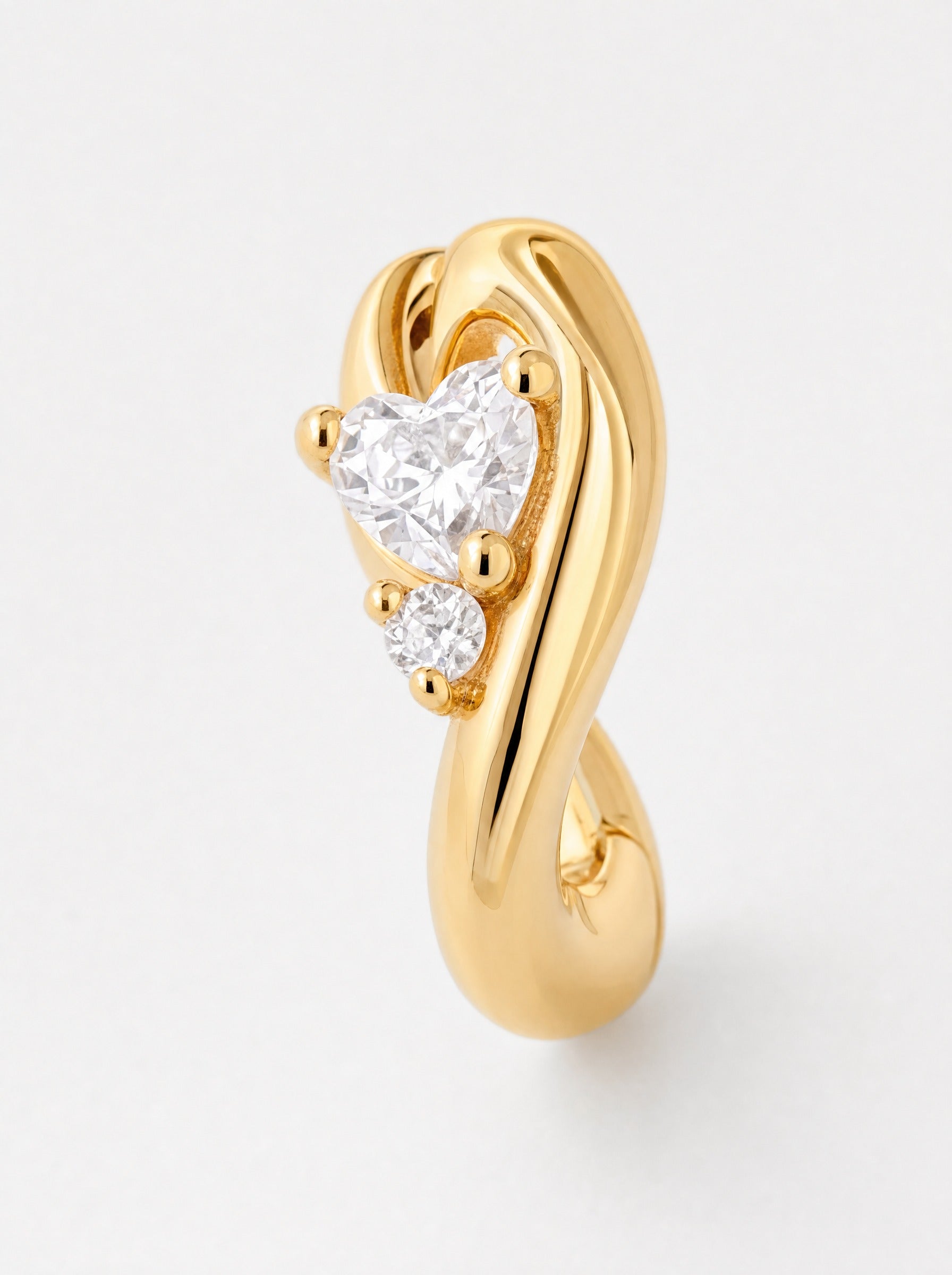 Artisan Diamond Drop Earrings