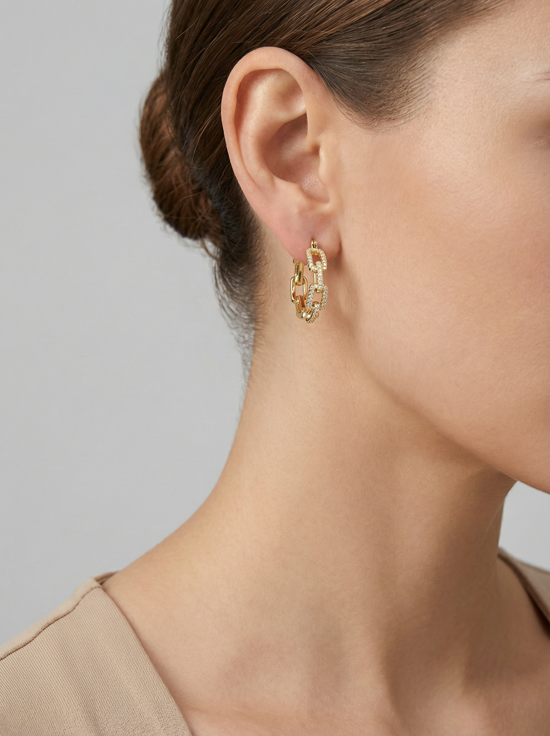 Grand Pave Statement Earrings