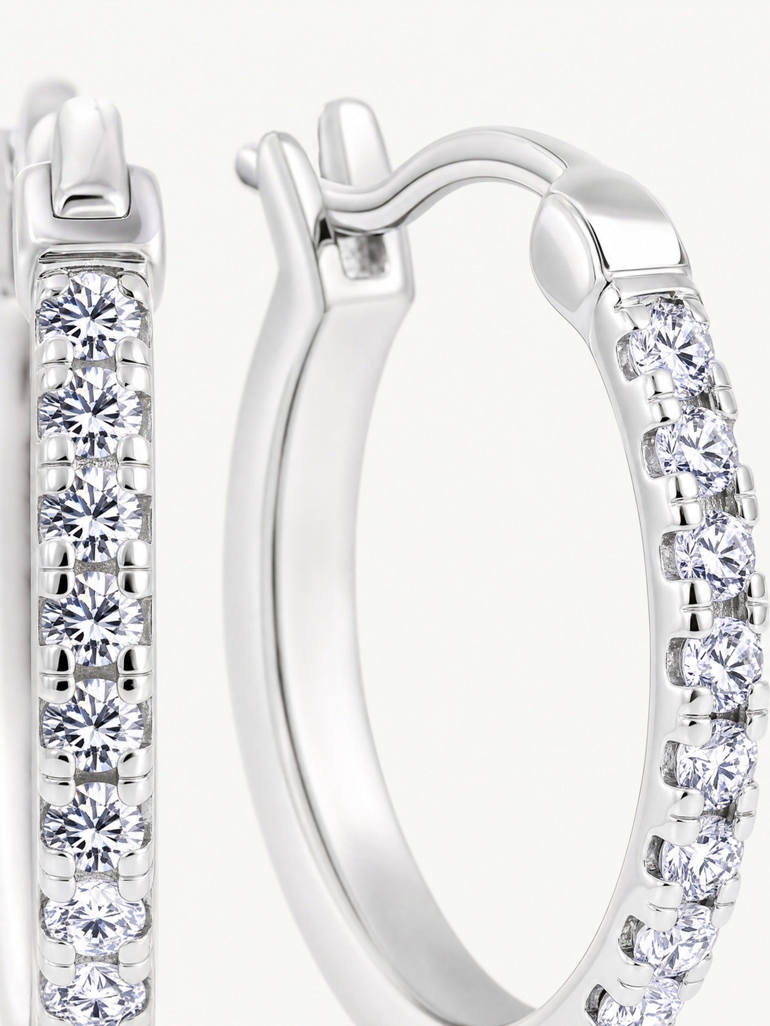 Luminous Diamond Drop Earrings
