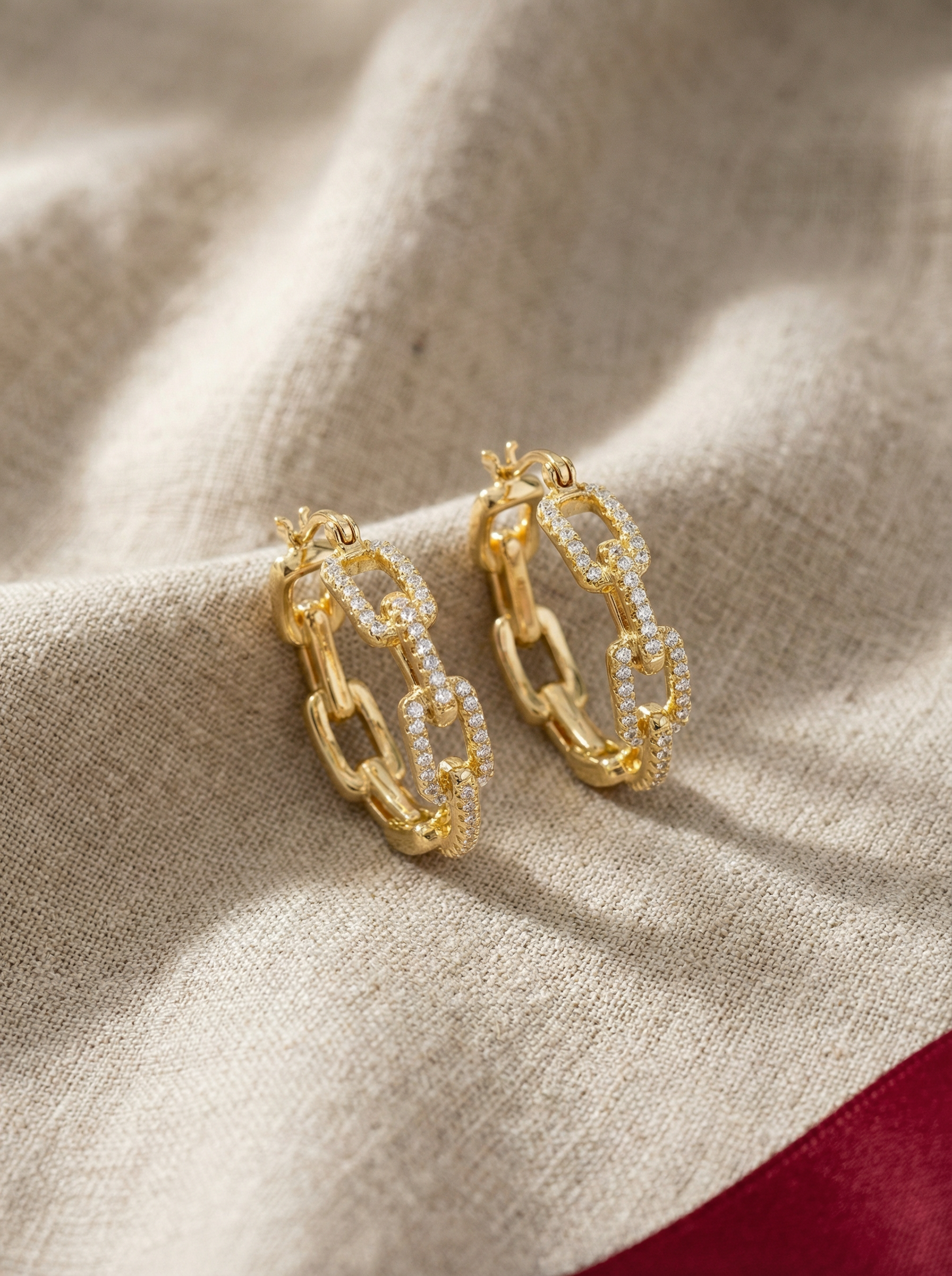 Grand Pave Statement Earrings