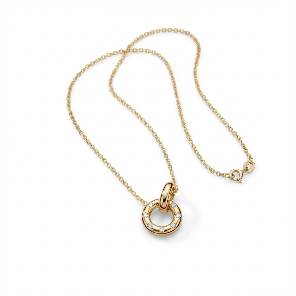 Elegant Gemstone Y-Necklace