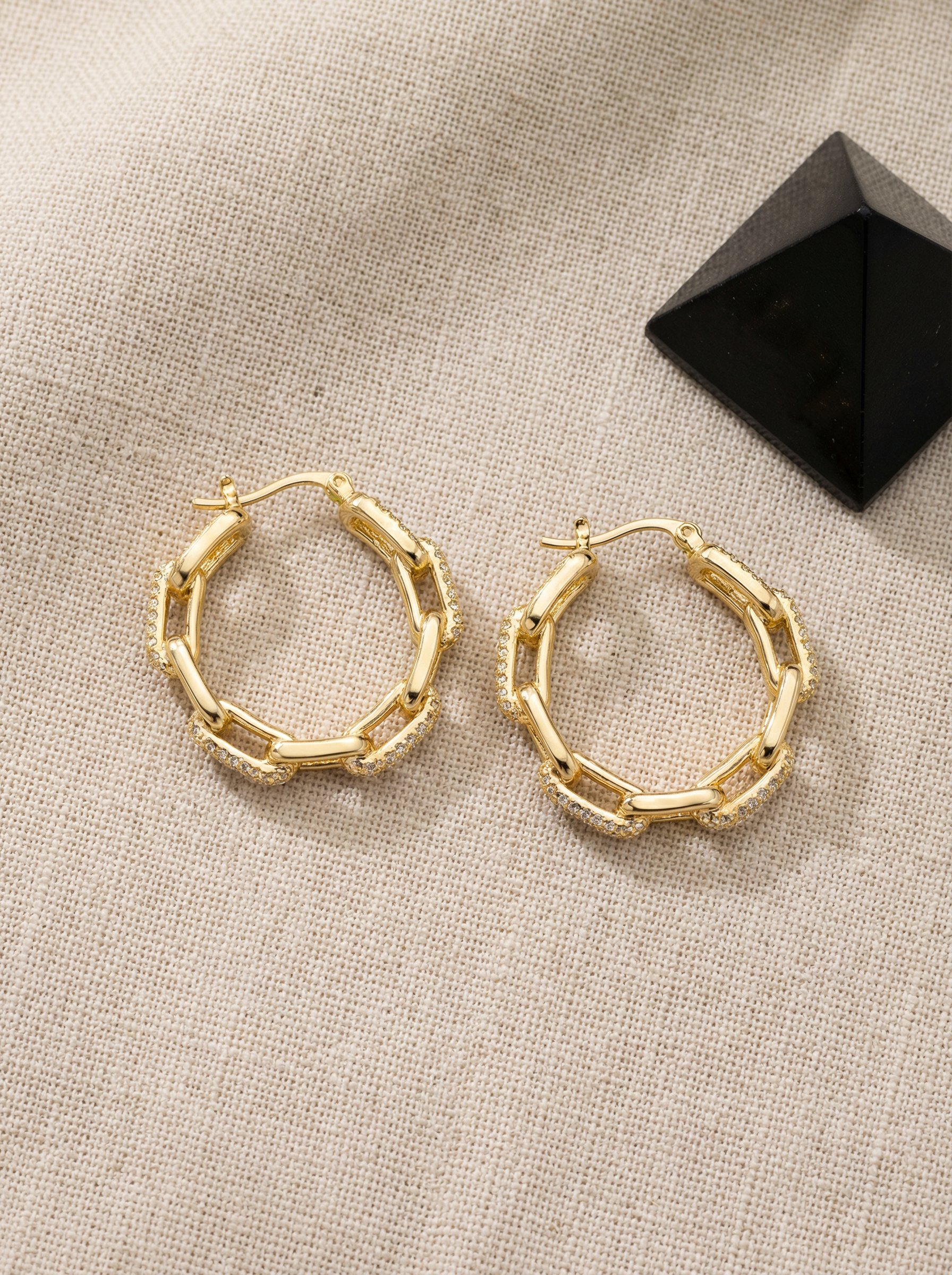 Grand Pave Statement Earrings