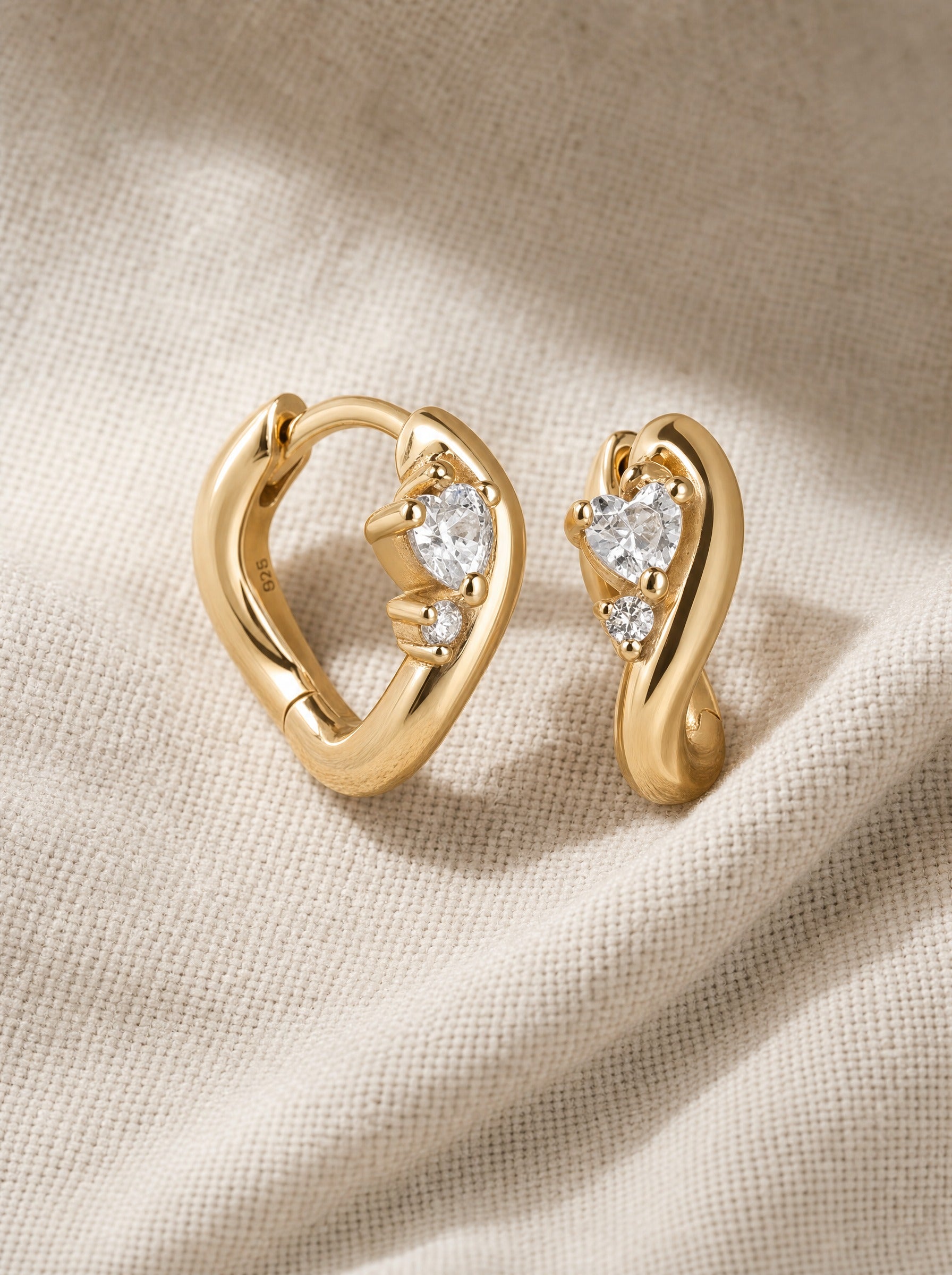 Artisan Diamond Drop Earrings