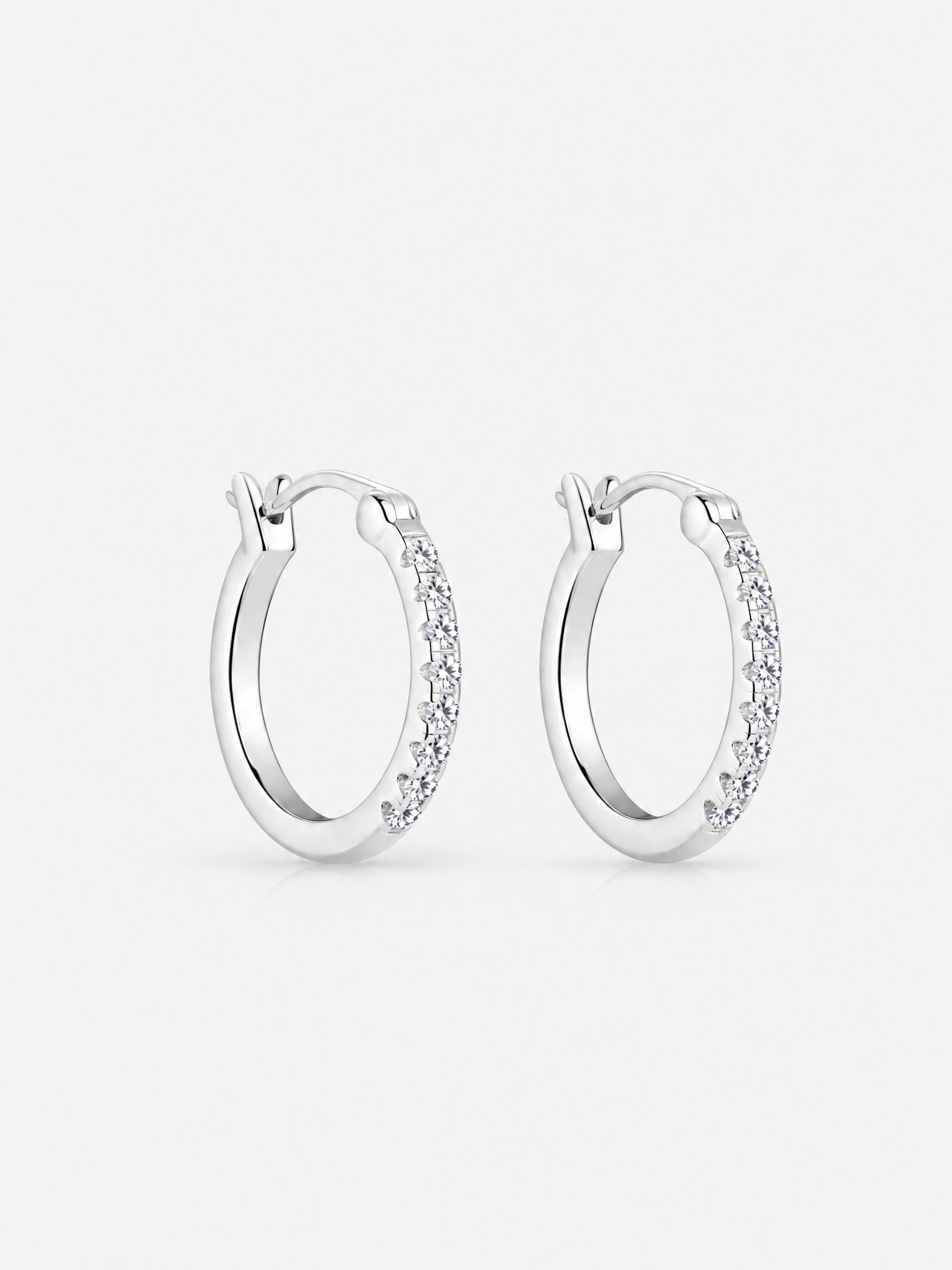 Luminous Diamond Drop Earrings