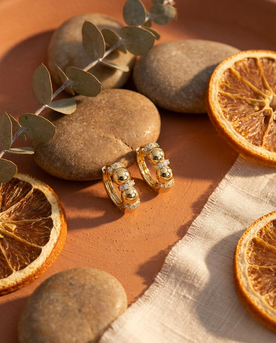 Petite Diamond Stud Earrings