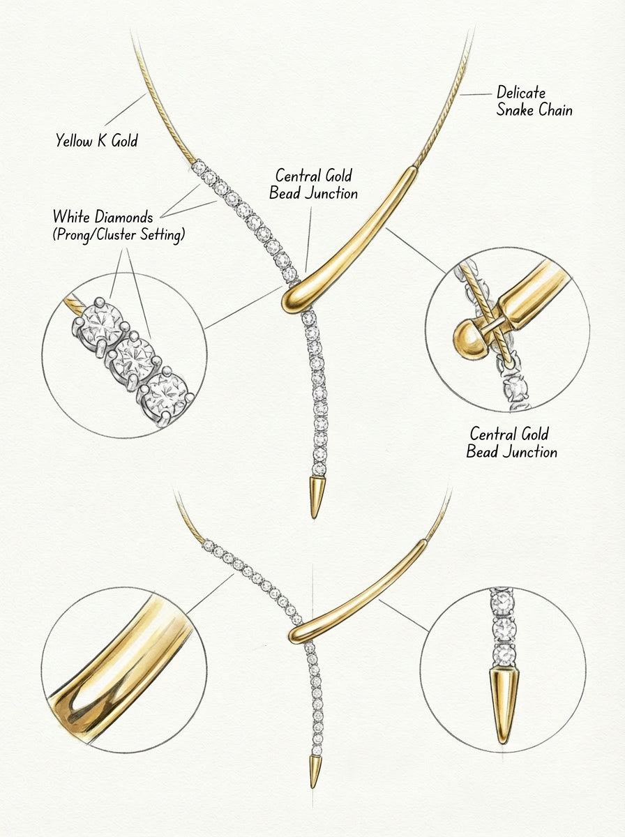 Chic Pave Layering Necklace