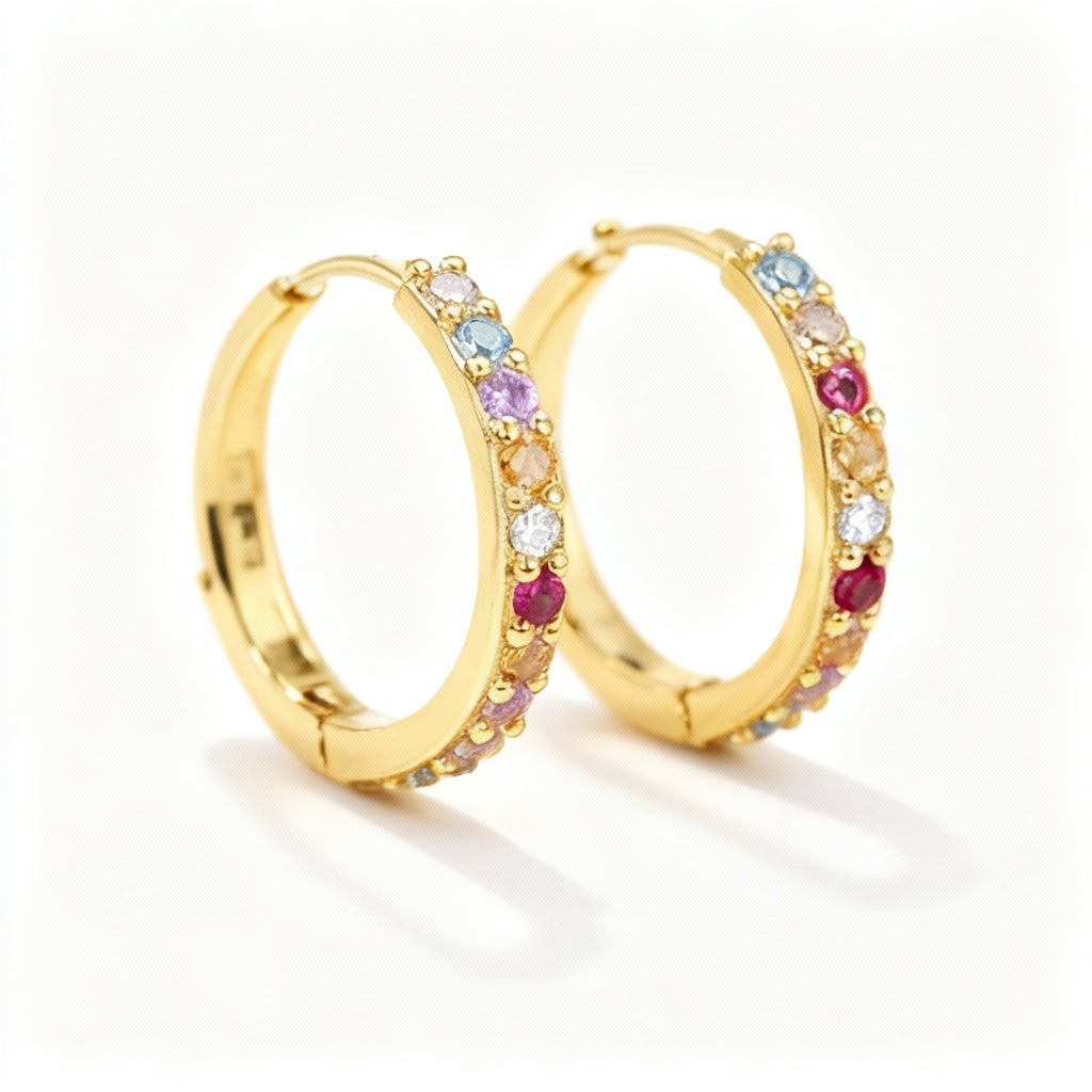 Simple Diamond Stud Earrings