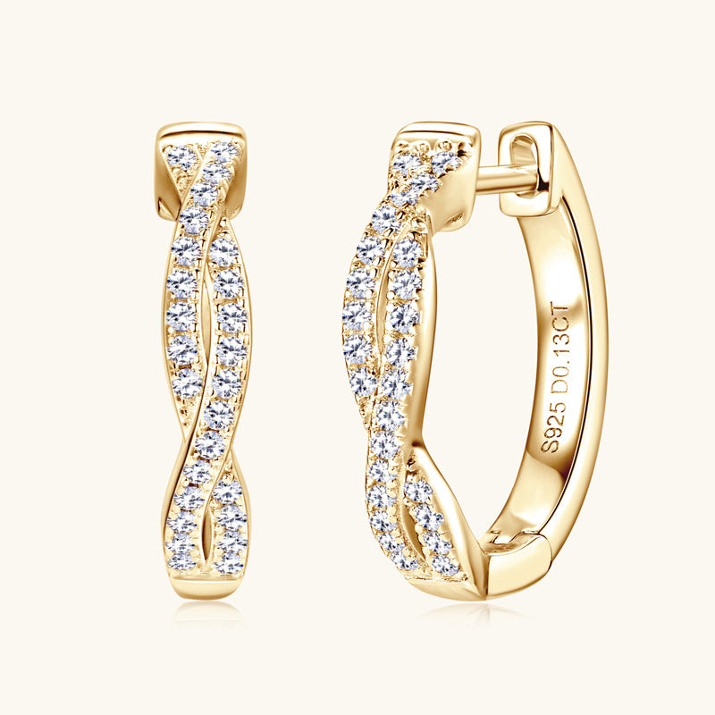 Brilliant Diamond Halo Earrings