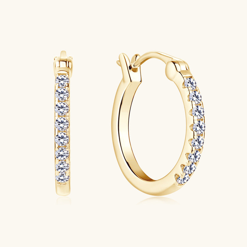 Luminous Diamond Drop Earrings