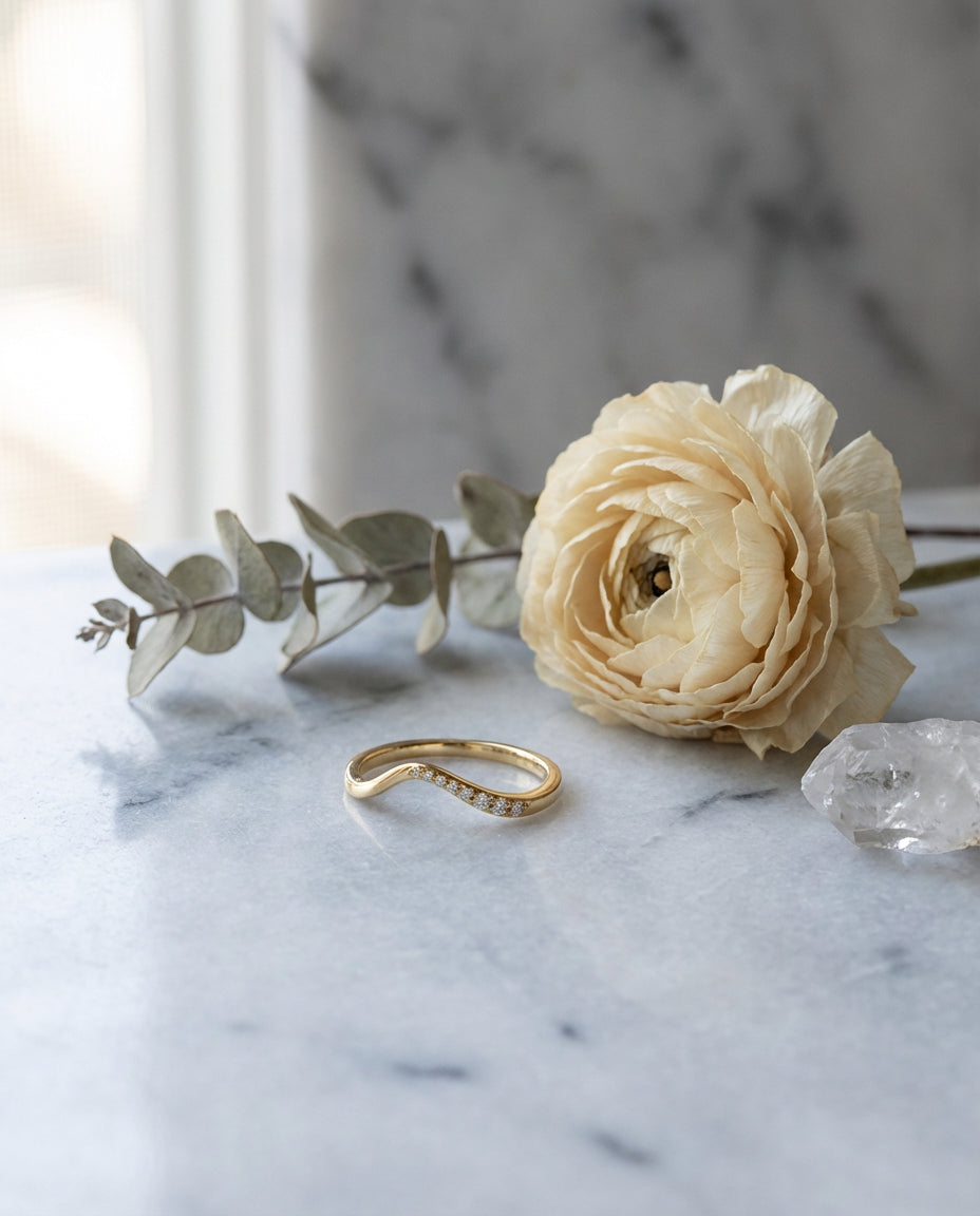 Dainty Diamond Band Ring