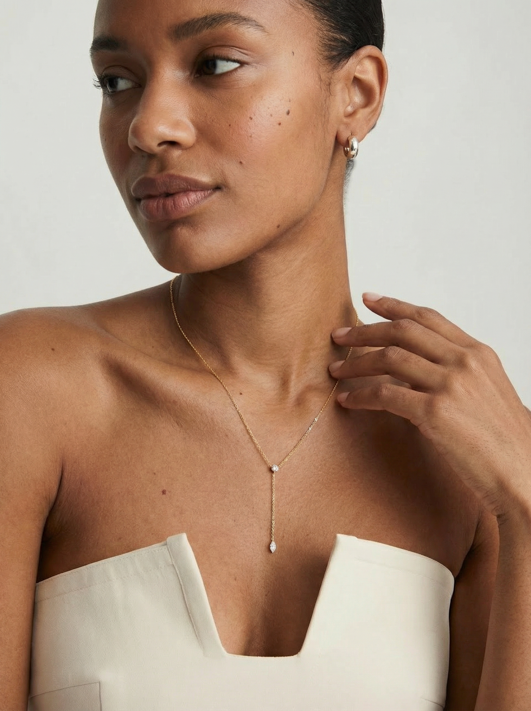 Essential Diamond Solitaire Necklace