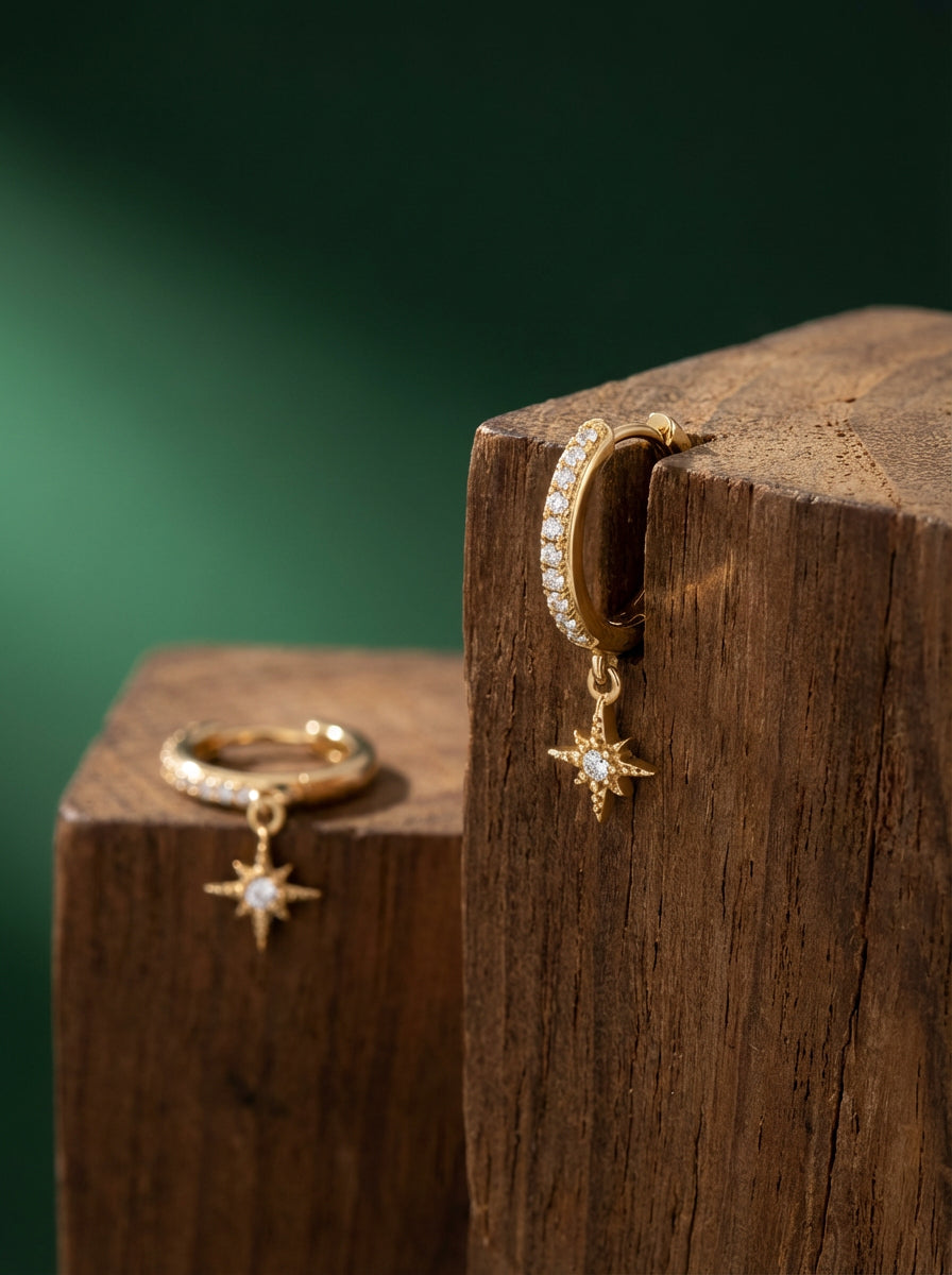 Classic Gemstone Stud Earrings