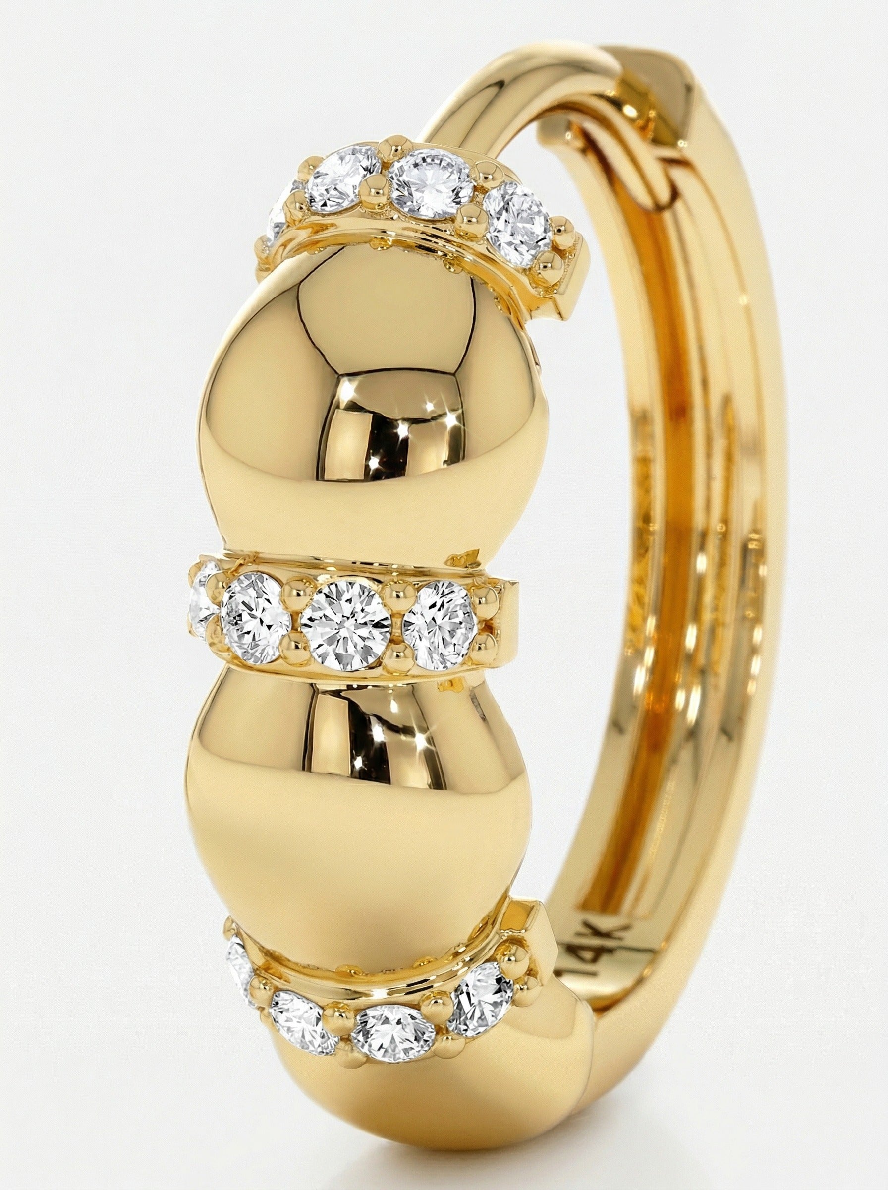 Petite Diamond Stud Earrings