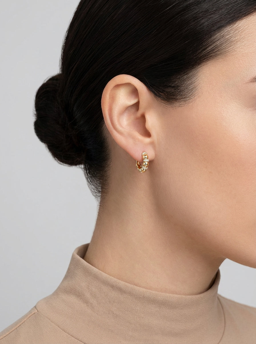Artisan Diamond Drop Earrings