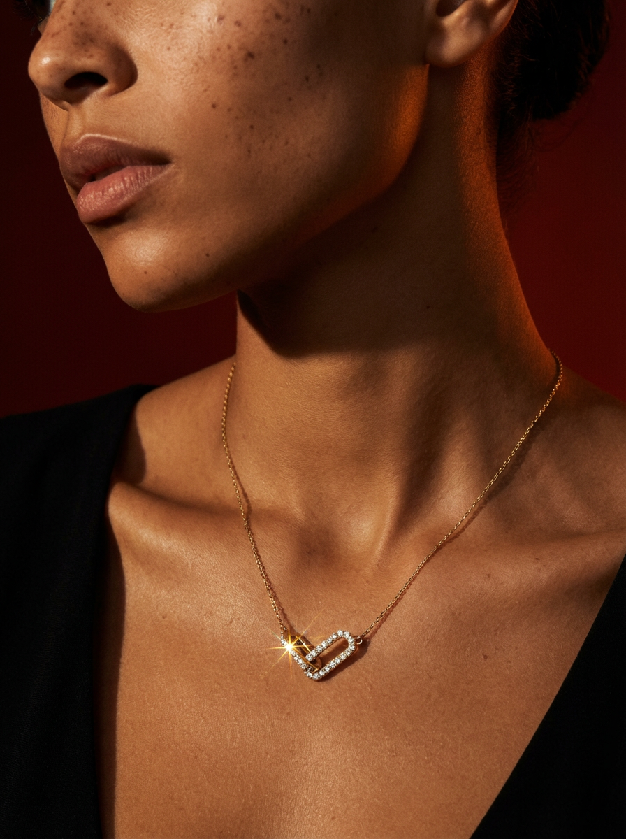 Celestial Pave Pendant Necklace