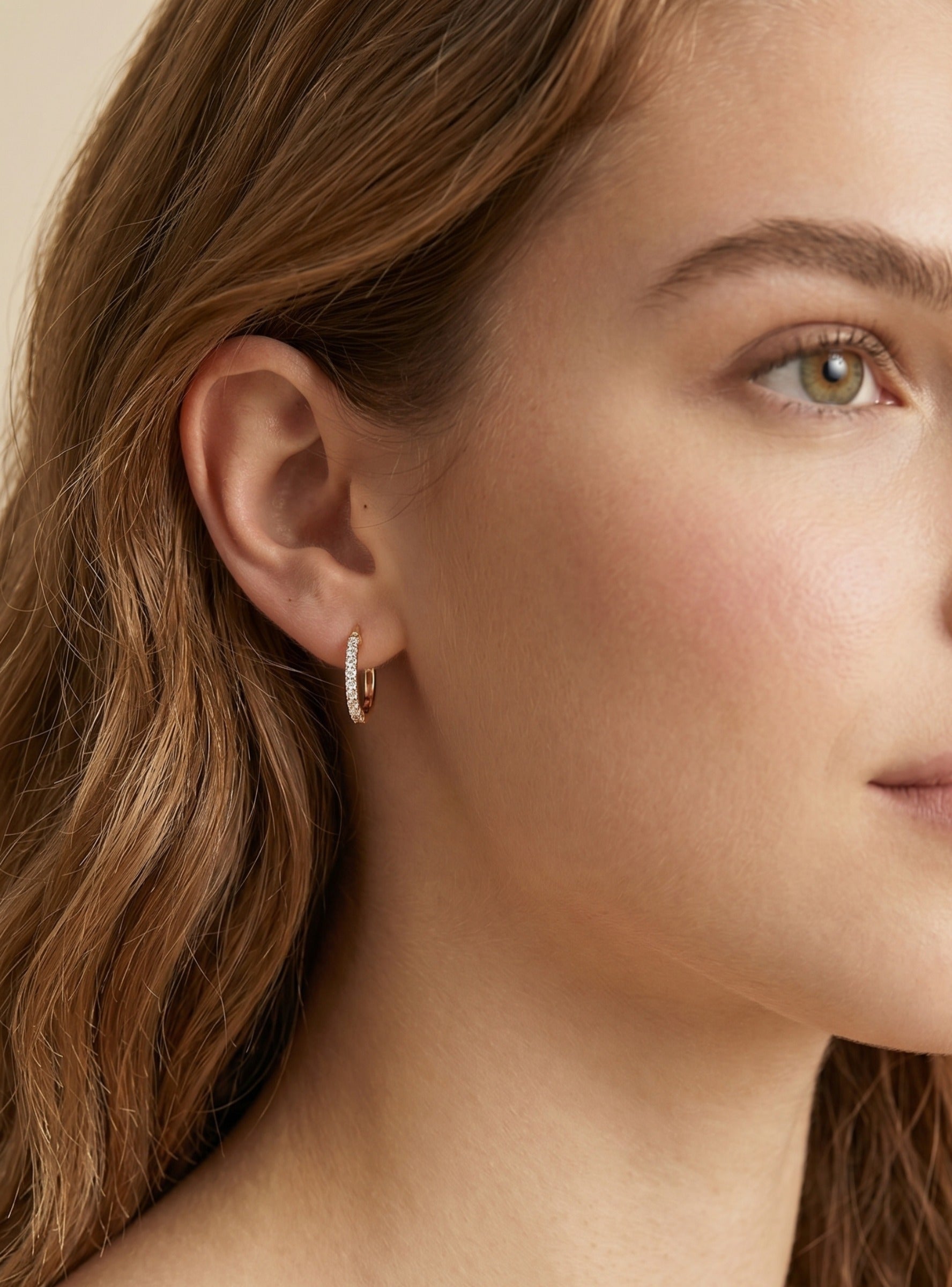 Luminous Diamond Drop Earrings