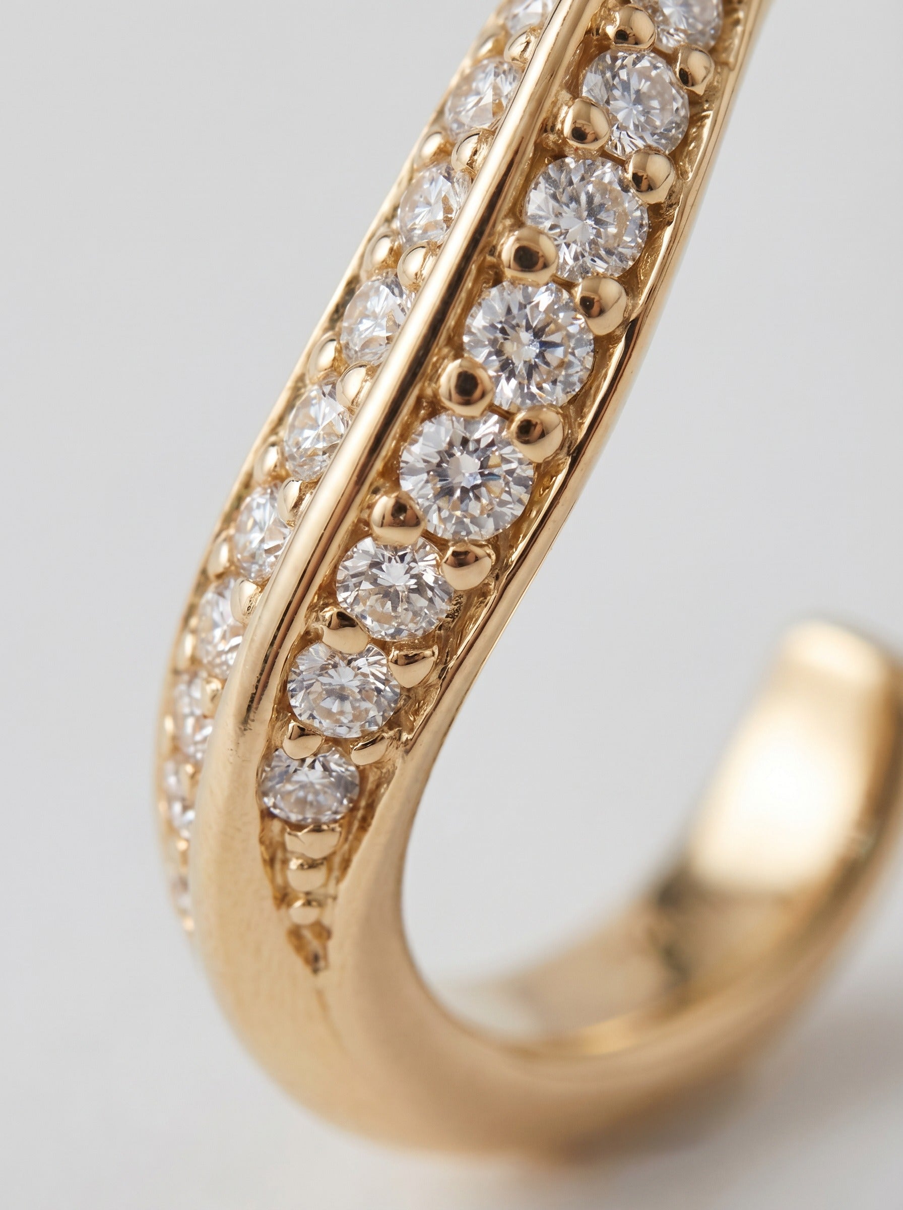 Modern Pave Ear Cuff