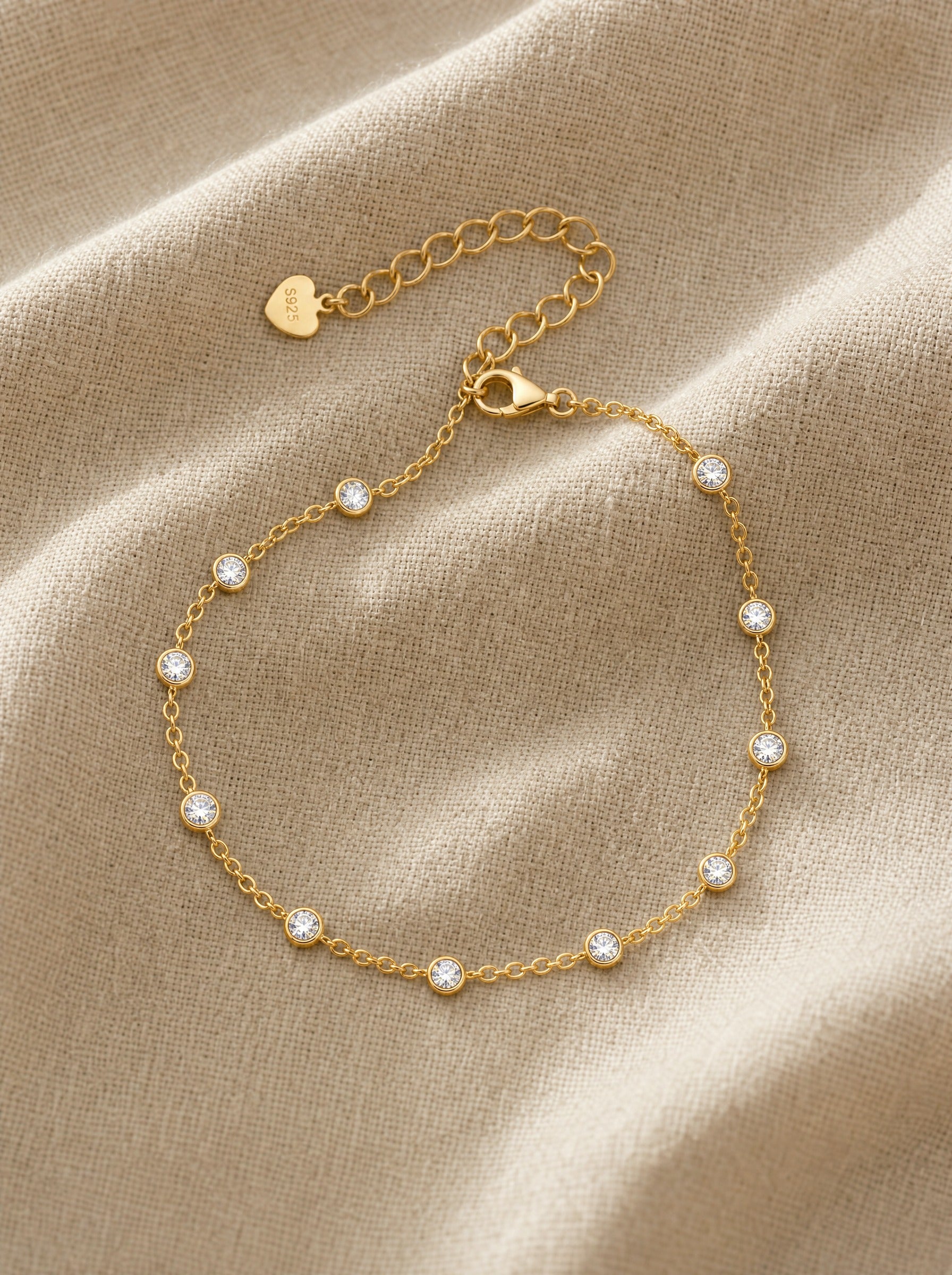 Daily Diamond Station Bracelet