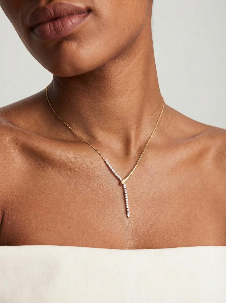 Chic Pave Layering Necklace