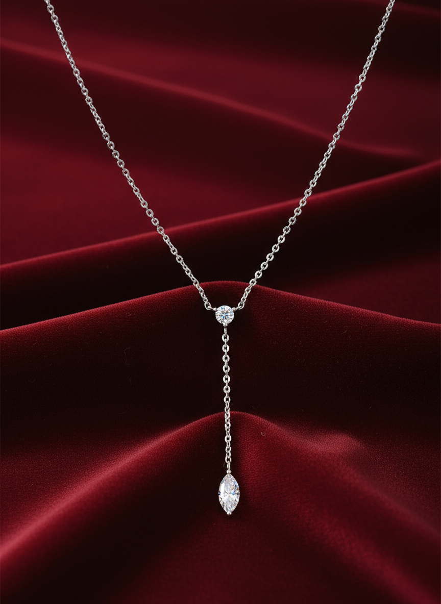 Essential Diamond Solitaire Necklace