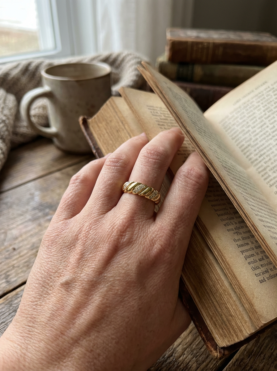 Daily Pave Stacker Ring