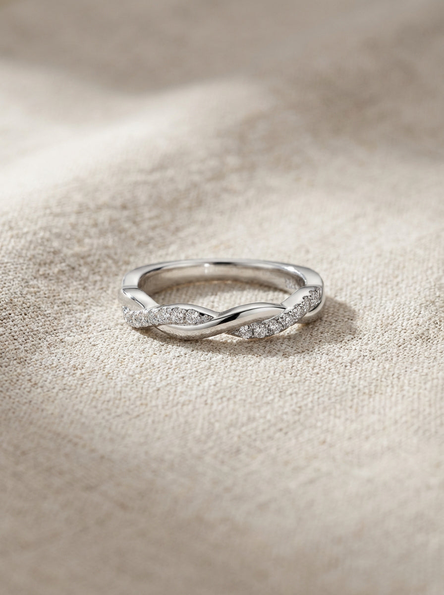 Radiant Moissanite Statement Ring