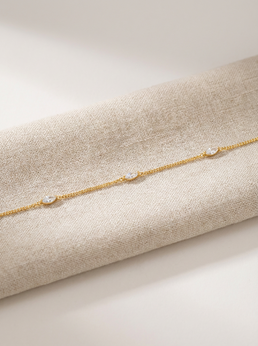Essential Diamond Chain Bracelet