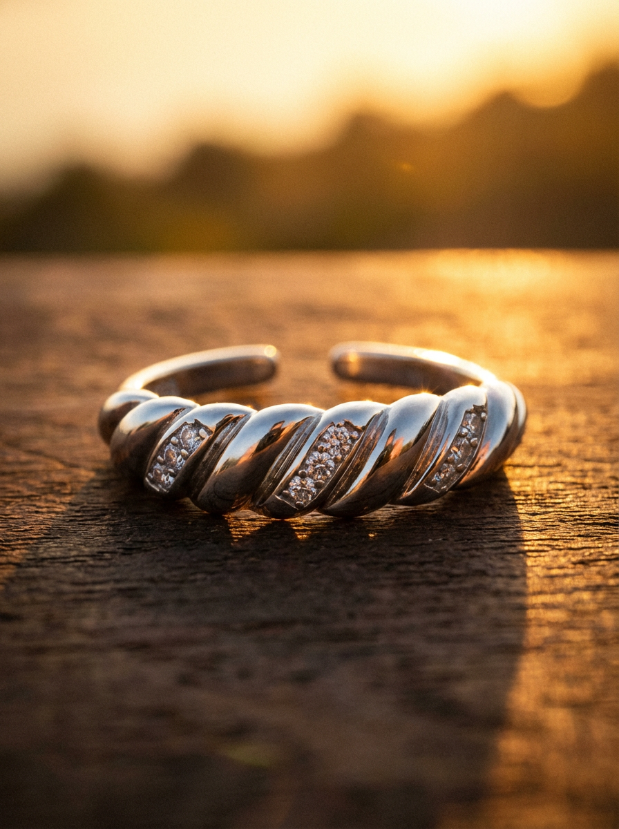 Daily Pave Stacker Ring