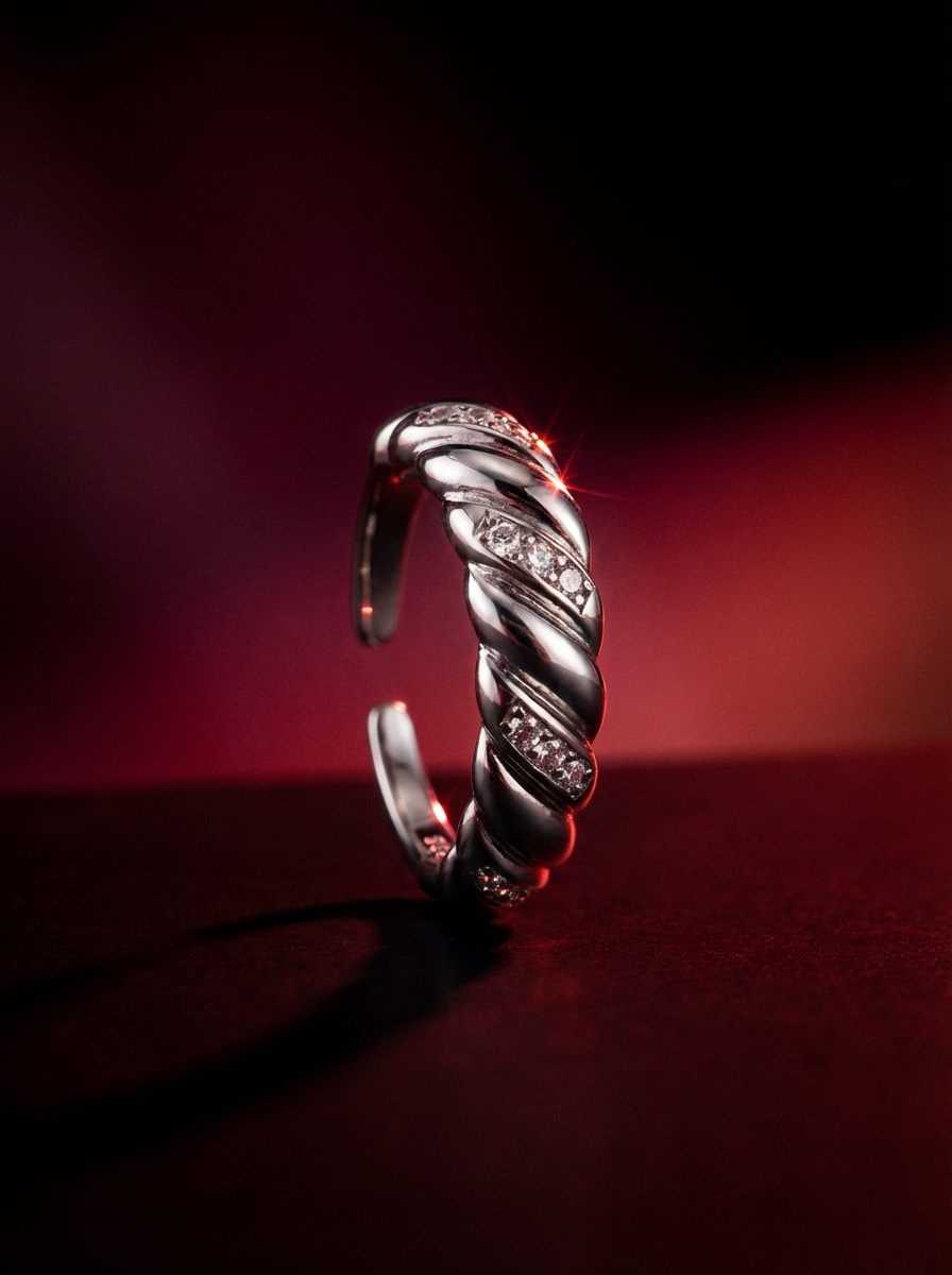 Daily Pave Stacker Ring