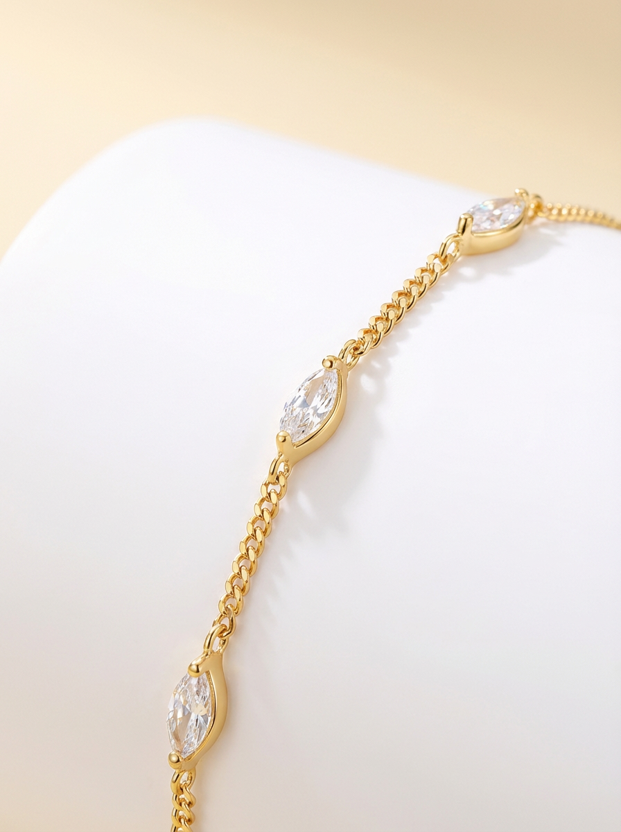 Essential Diamond Chain Bracelet