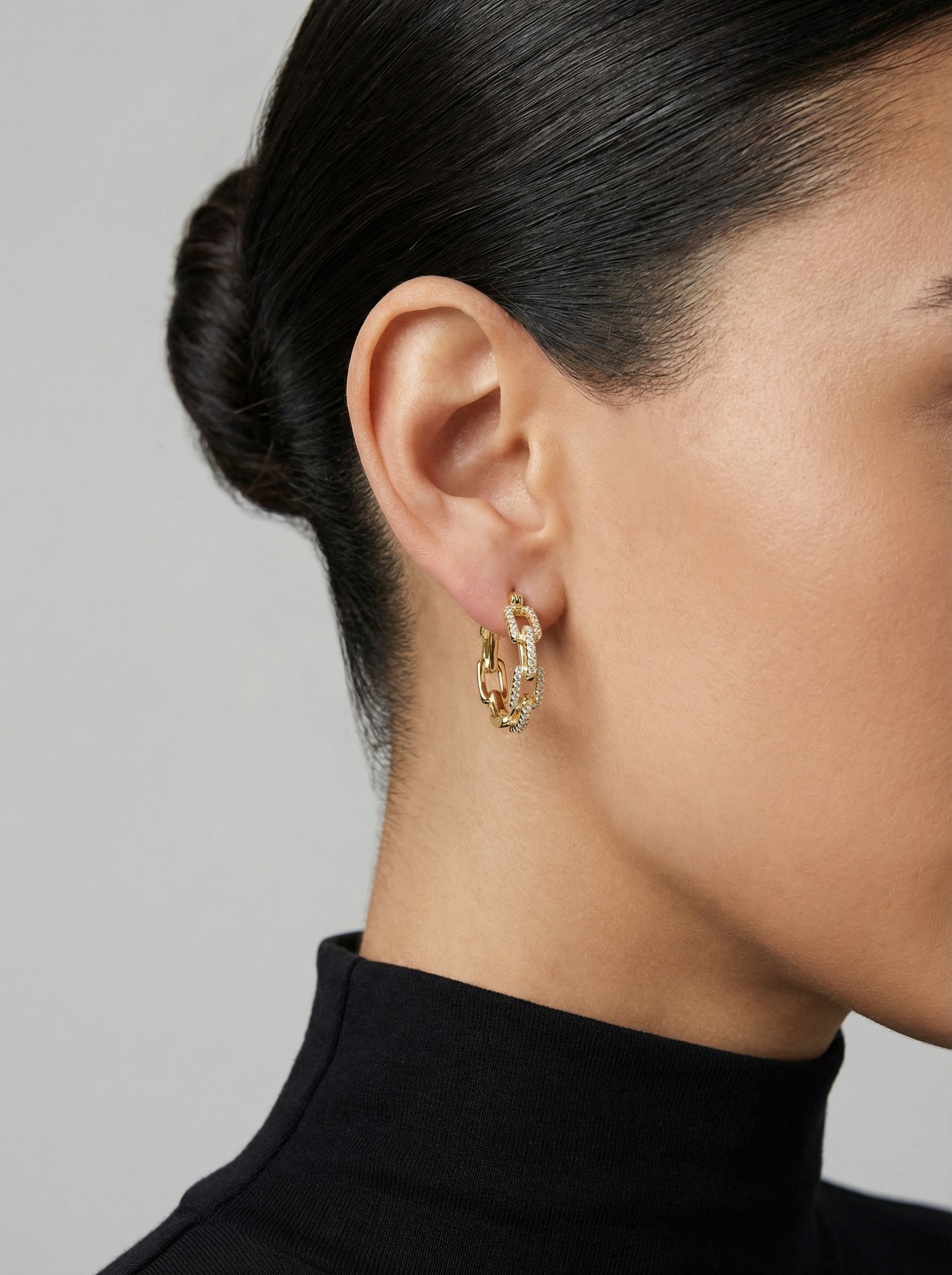 Grand Pave Statement Earrings