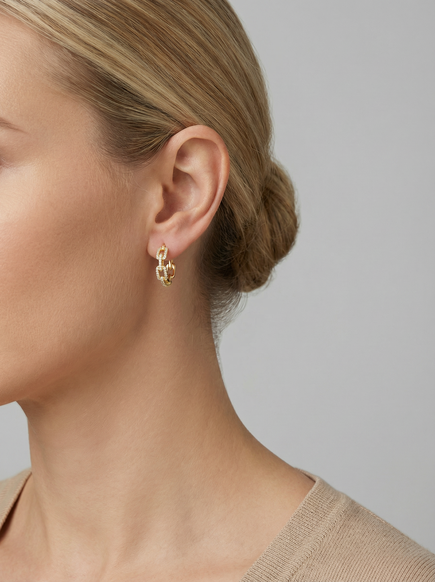 Grand Pave Statement Earrings
