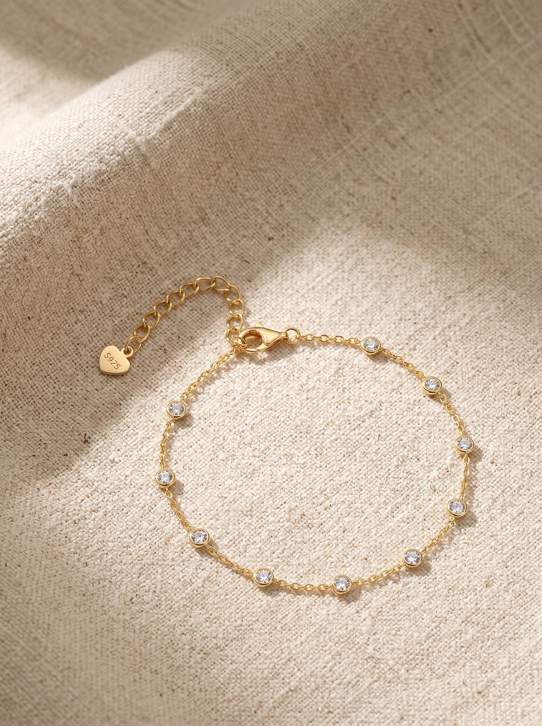 Daily Diamond Station Bracelet