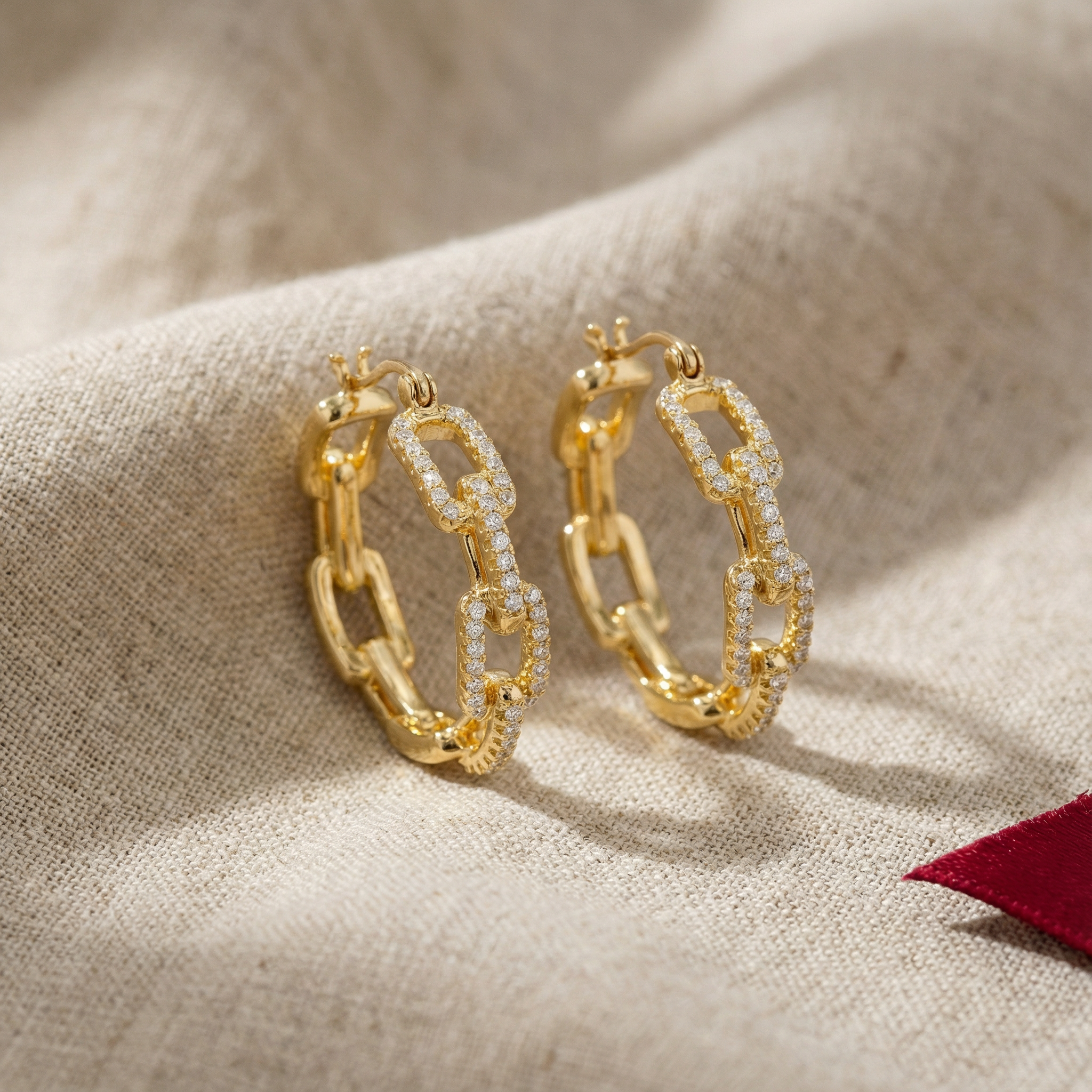 Grand Pave Statement Earrings
