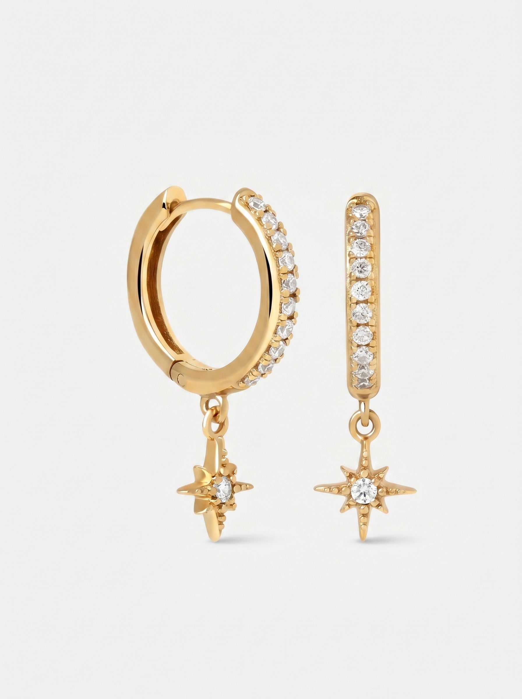 Classic Diamond Stud Earrings