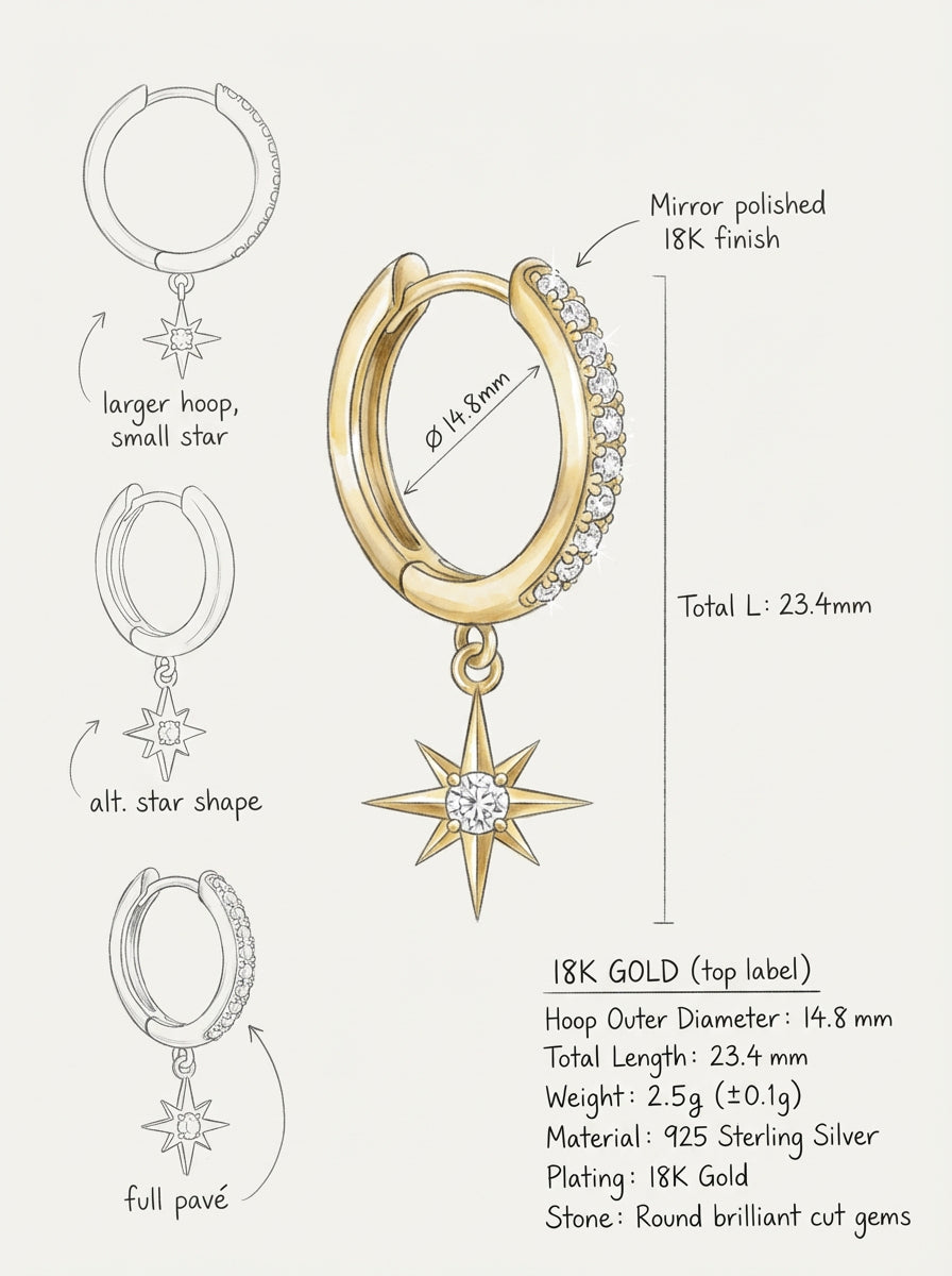 Classic Diamond Stud Earrings