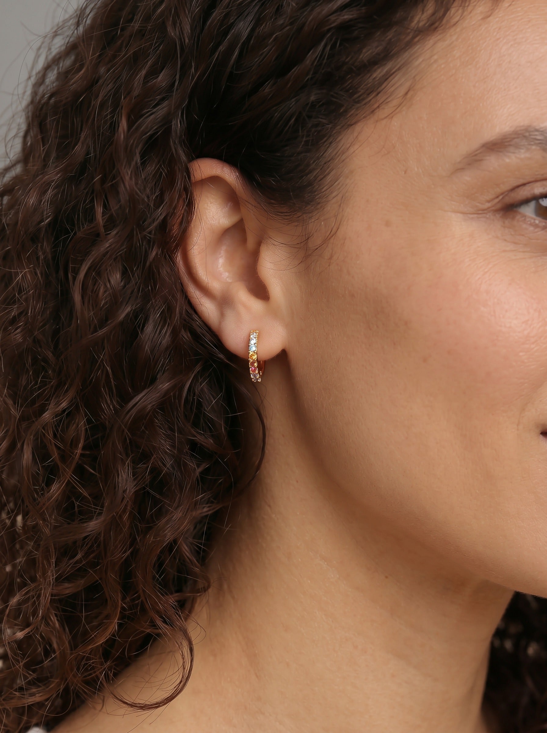 Simple Diamond Stud Earrings
