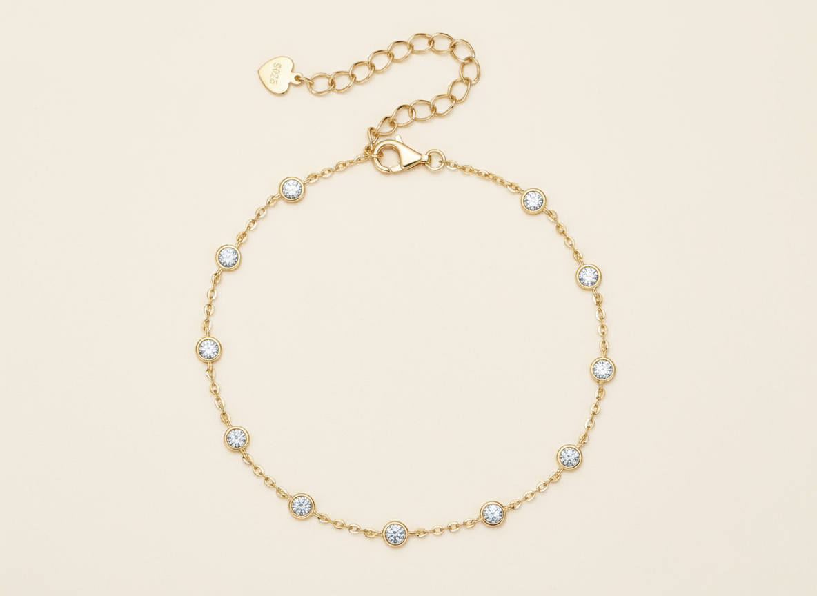 Daily Diamond Station Bracelet